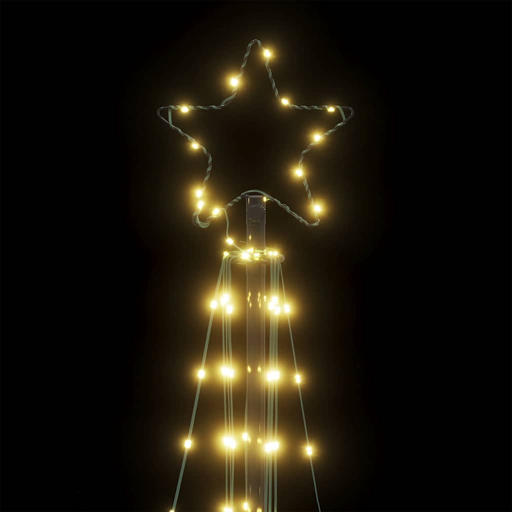 vidaXL Choinka LED 363 diody LED Ciepła biel 182 cm