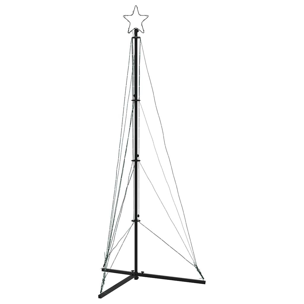 vidaXL Choinka LED 363 diody LED Niebieski 182 cm