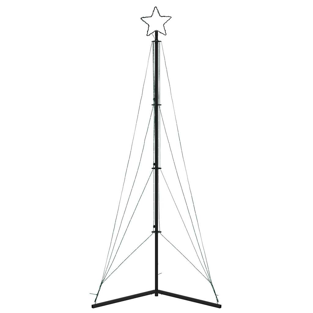 vidaXL Choinka LED 483 LEDs Ciepła biel 240 cm