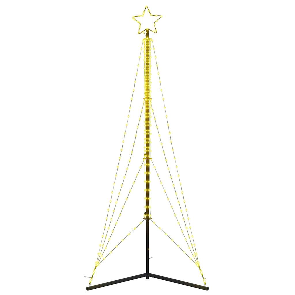 vidaXL Choinka LED 483 LEDs Ciepła biel 240 cm