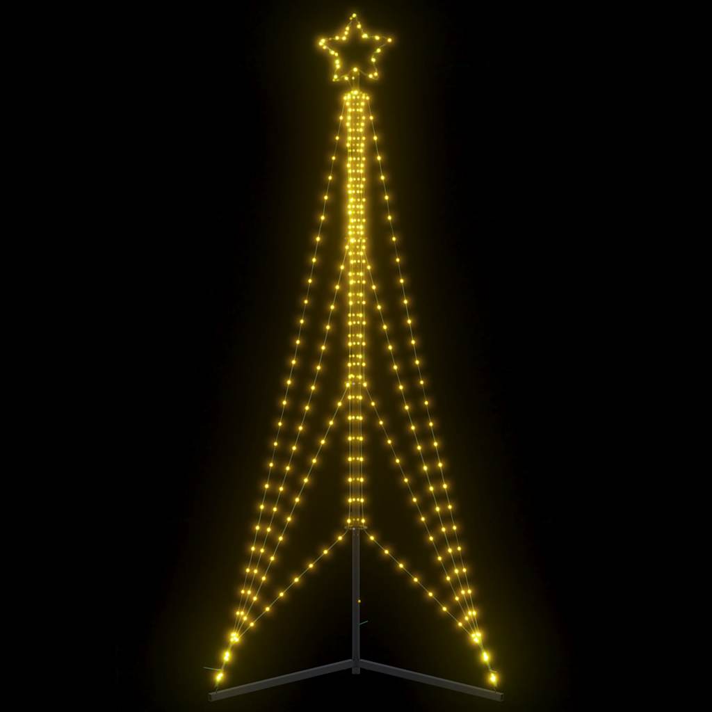 vidaXL Choinka LED 483 LEDs Ciepła biel 240 cm