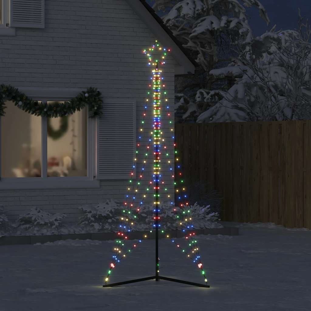 vidaXL Choinka LED 483 diody LED Kolorowa 240 cm