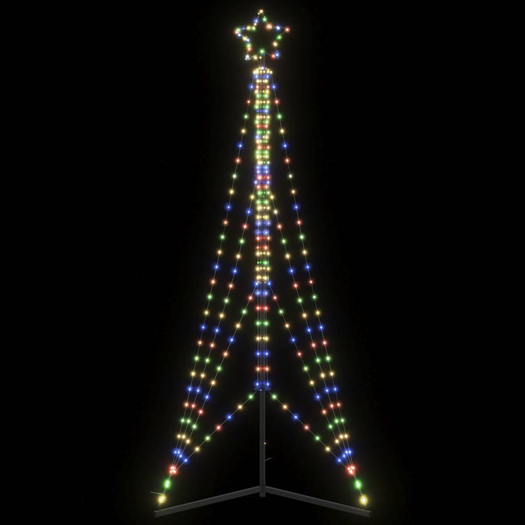 vidaXL Choinka LED 483 diody LED Kolorowa 240 cm