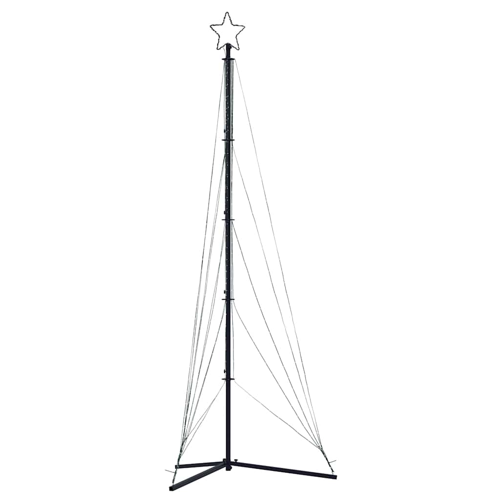 vidaXL Choinka LED 525 LEDs Ciepła biel 302 cm