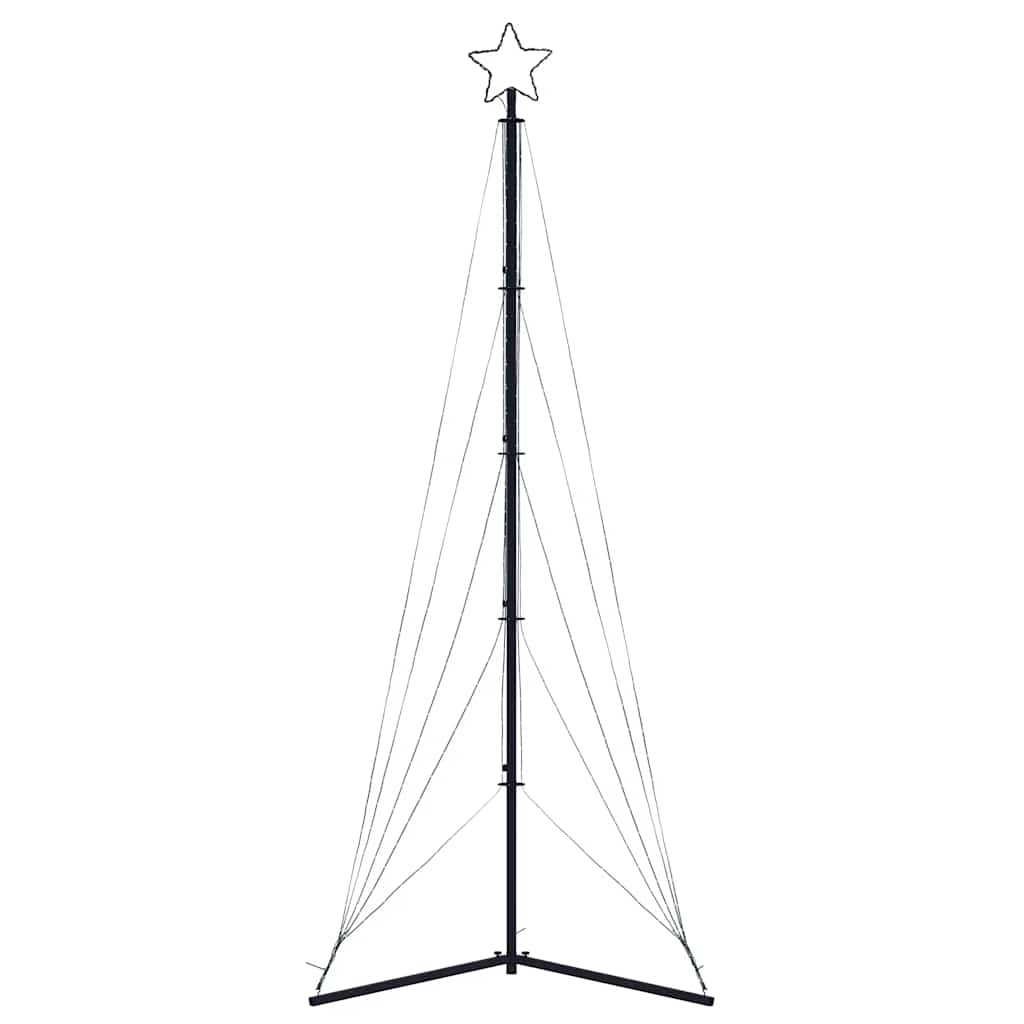 vidaXL Choinka LED 525 LEDs Ciepła biel 302 cm