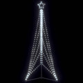 vidaXL Choinka LED 525 diod LED Zimna biel 302 cm