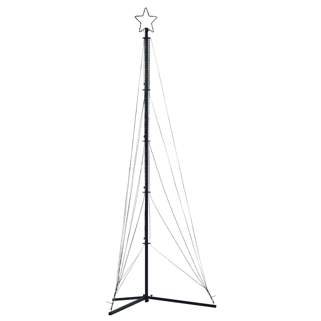 vidaXL Choinka LED 525 diod LED Kolorowa 302 cm