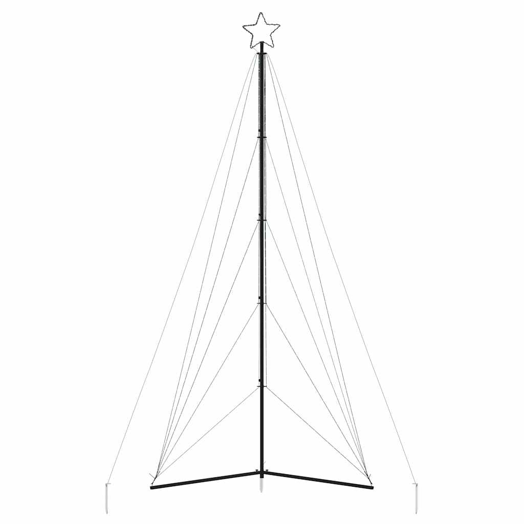 vidaXL Choinka LED 615 LED Niebieski 404,5 cm