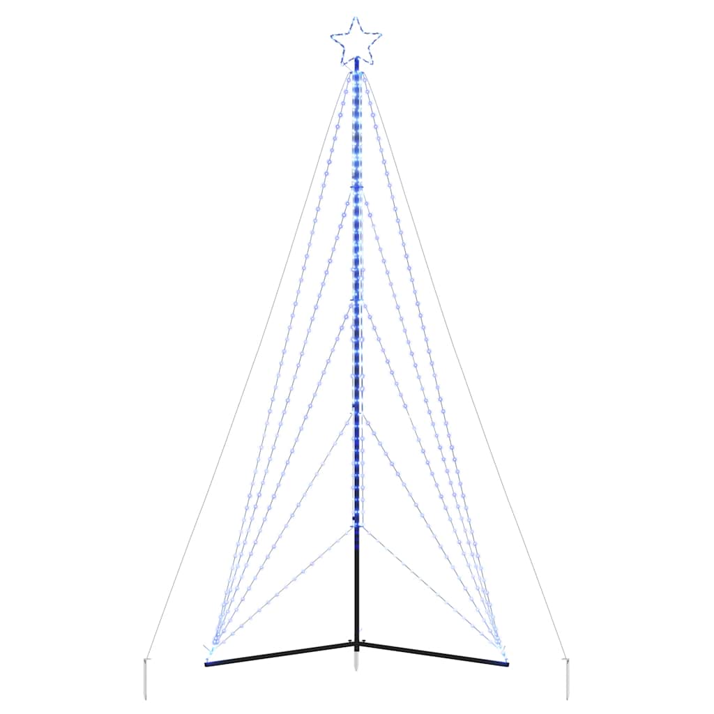 vidaXL Choinka LED 615 LED Niebieski 404,5 cm