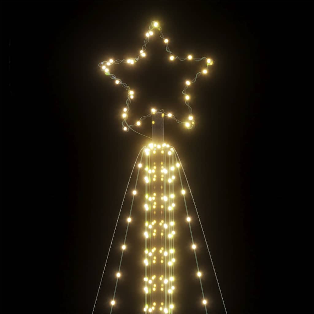 vidaXL Choinka LED 861 LEDs Ciepła biel 478 cm