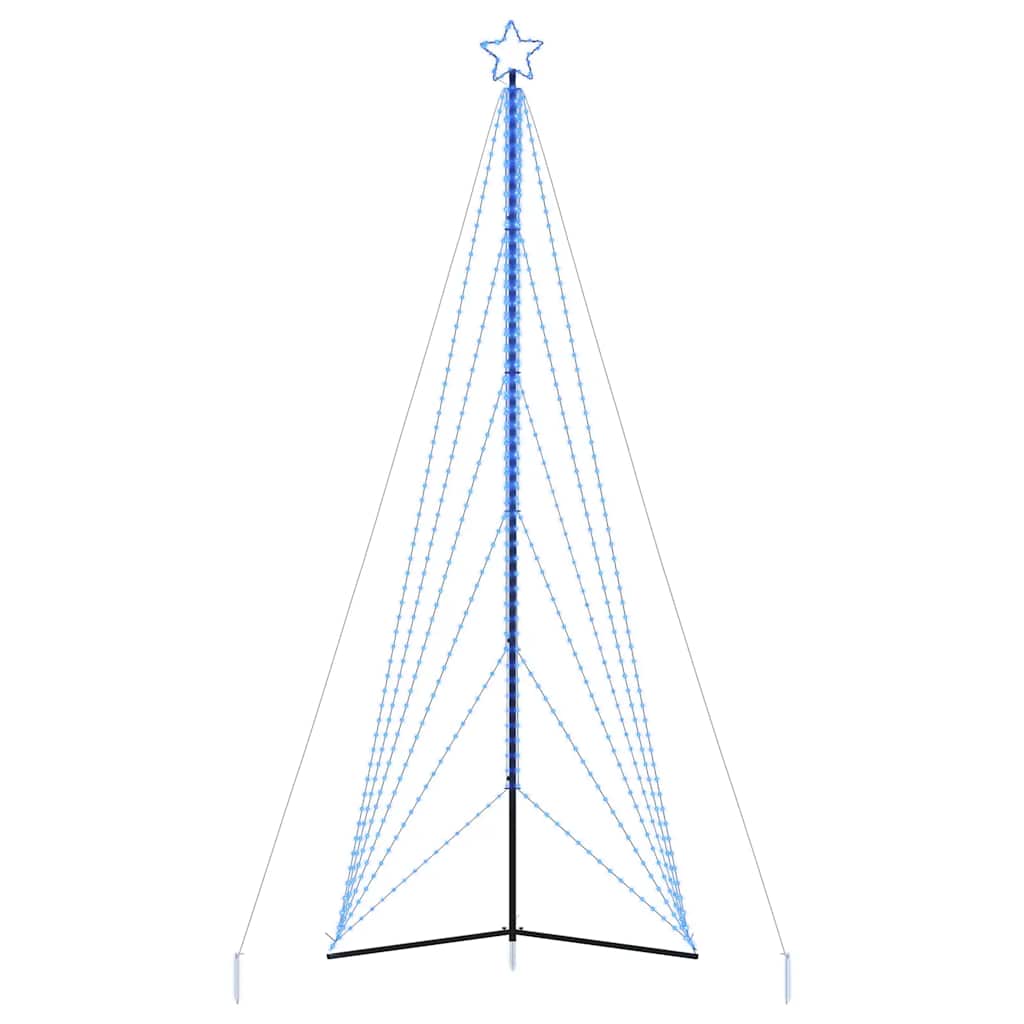 vidaXL Choinka LED 861 LED Niebieski 478 cm