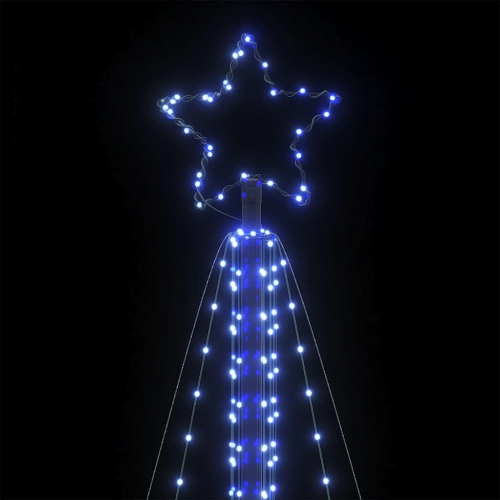 vidaXL Choinka LED 861 LED Niebieski 478 cm