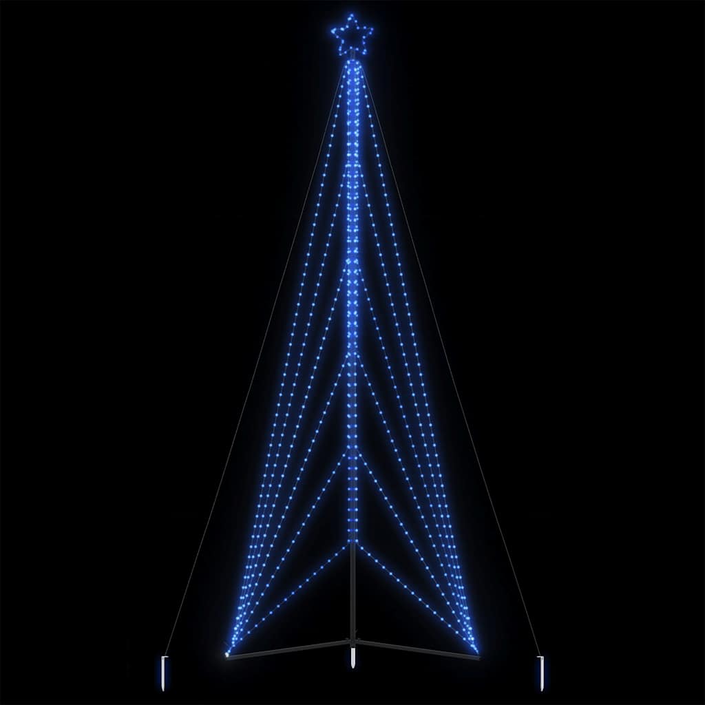 vidaXL Choinka LED 861 LED Niebieski 478 cm