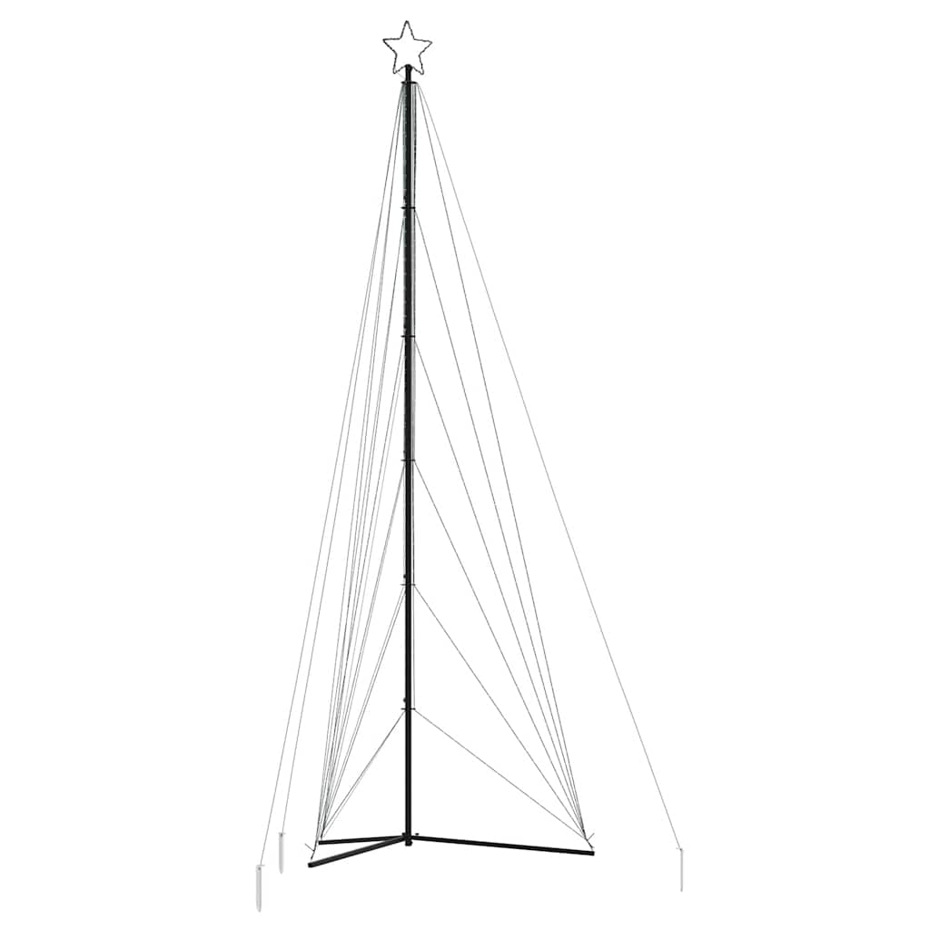 vidaXL Choinka LED 861 LED Kolorowa 478 cm