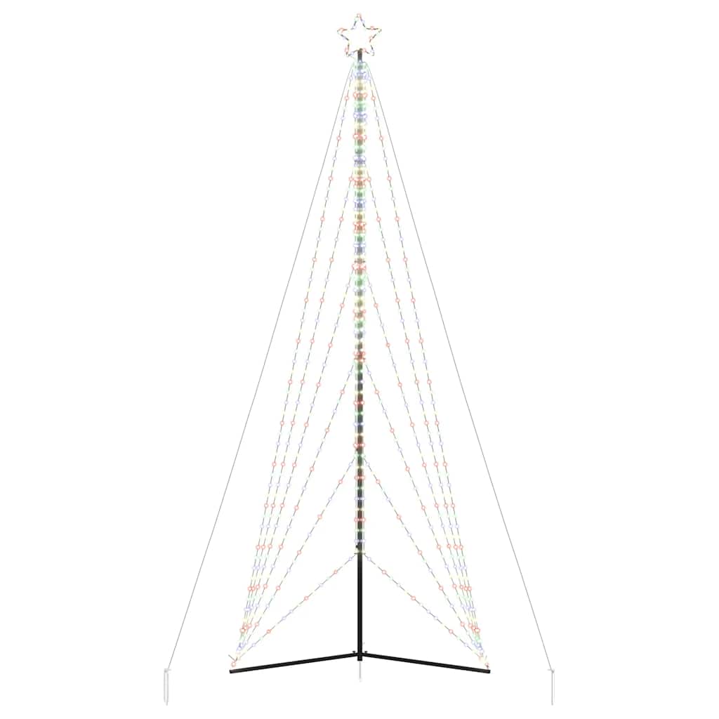 vidaXL Choinka LED 861 LED Kolorowa 478 cm