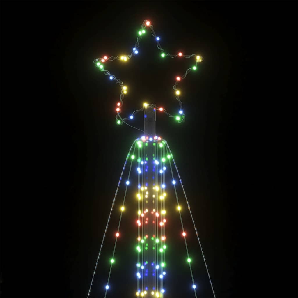 vidaXL Choinka LED 861 LED Kolorowa 478 cm
