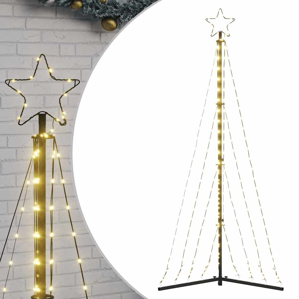 vidaXL Choinka LED 339 LEDs Ciepła biel 187 cm