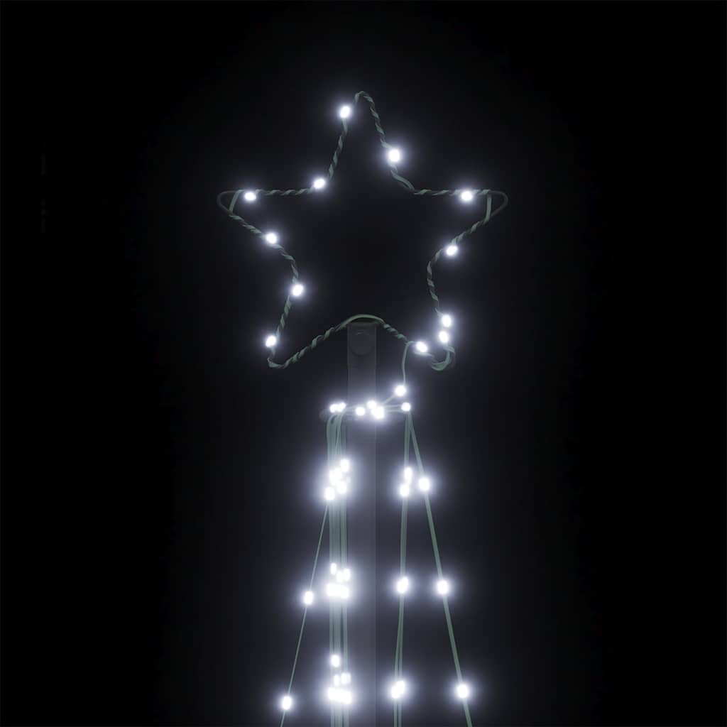 vidaXL Choinka LED 339 LED Zimna biel 187 cm