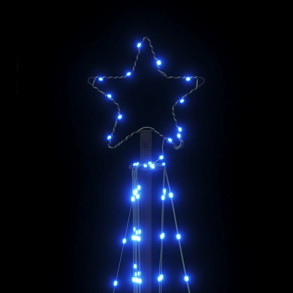 vidaXL Choinka LED 339 diod LED Niebieski 187 cm