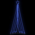 vidaXL Choinka LED 339 diod LED Niebieski 187 cm