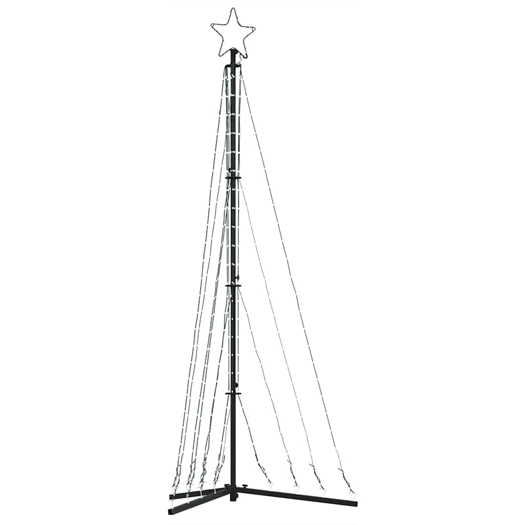 vidaXL Choinka LED 339 LED Kolorowa 187 cm