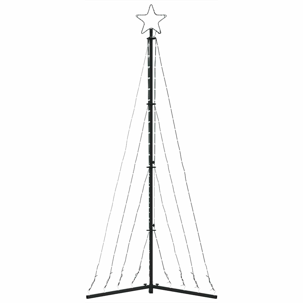 vidaXL Choinka LED 339 LED Kolorowa 187 cm