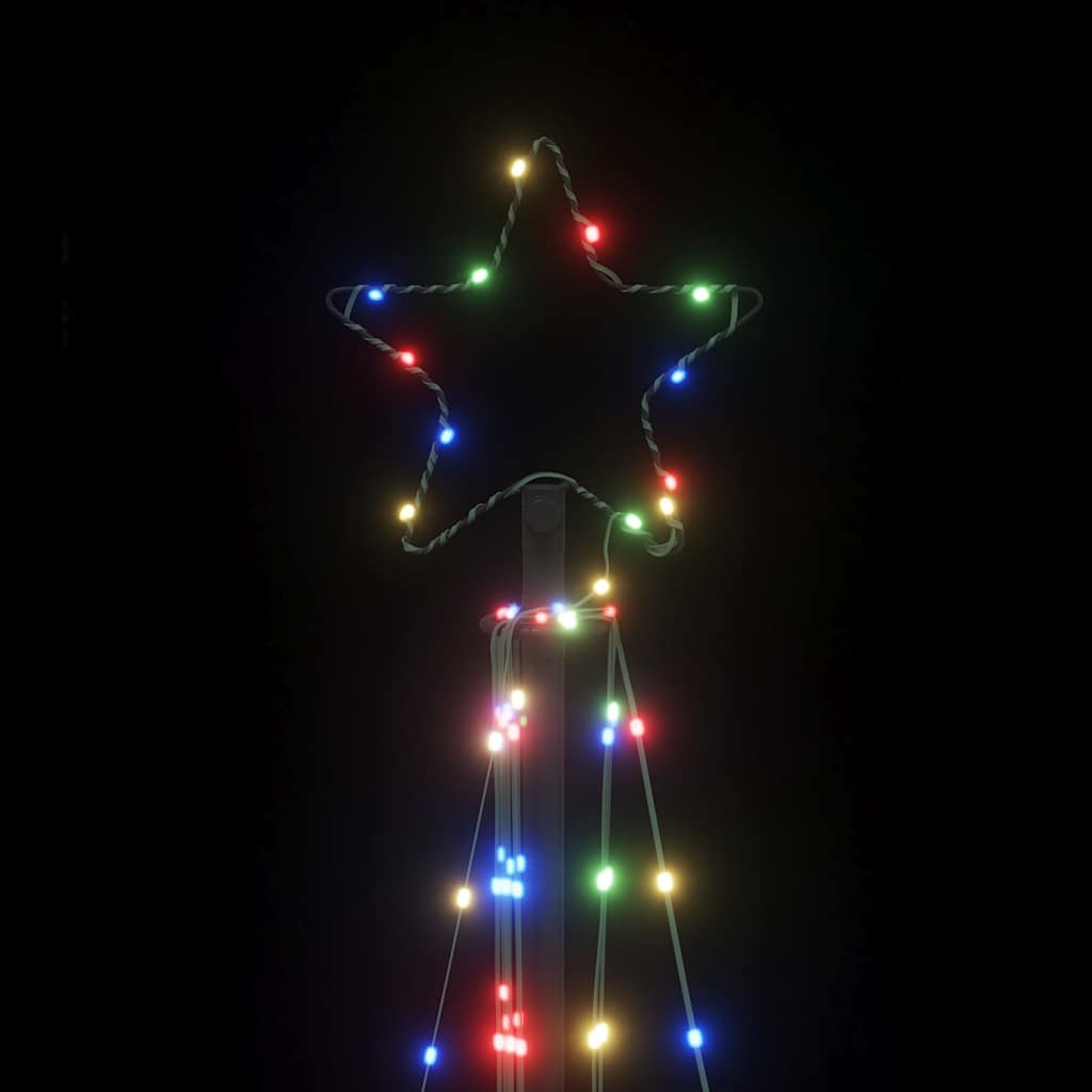 vidaXL Choinka LED 339 LED Kolorowa 187 cm