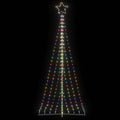 vidaXL Choinka LED 447 LED Kolorowa 250 cm