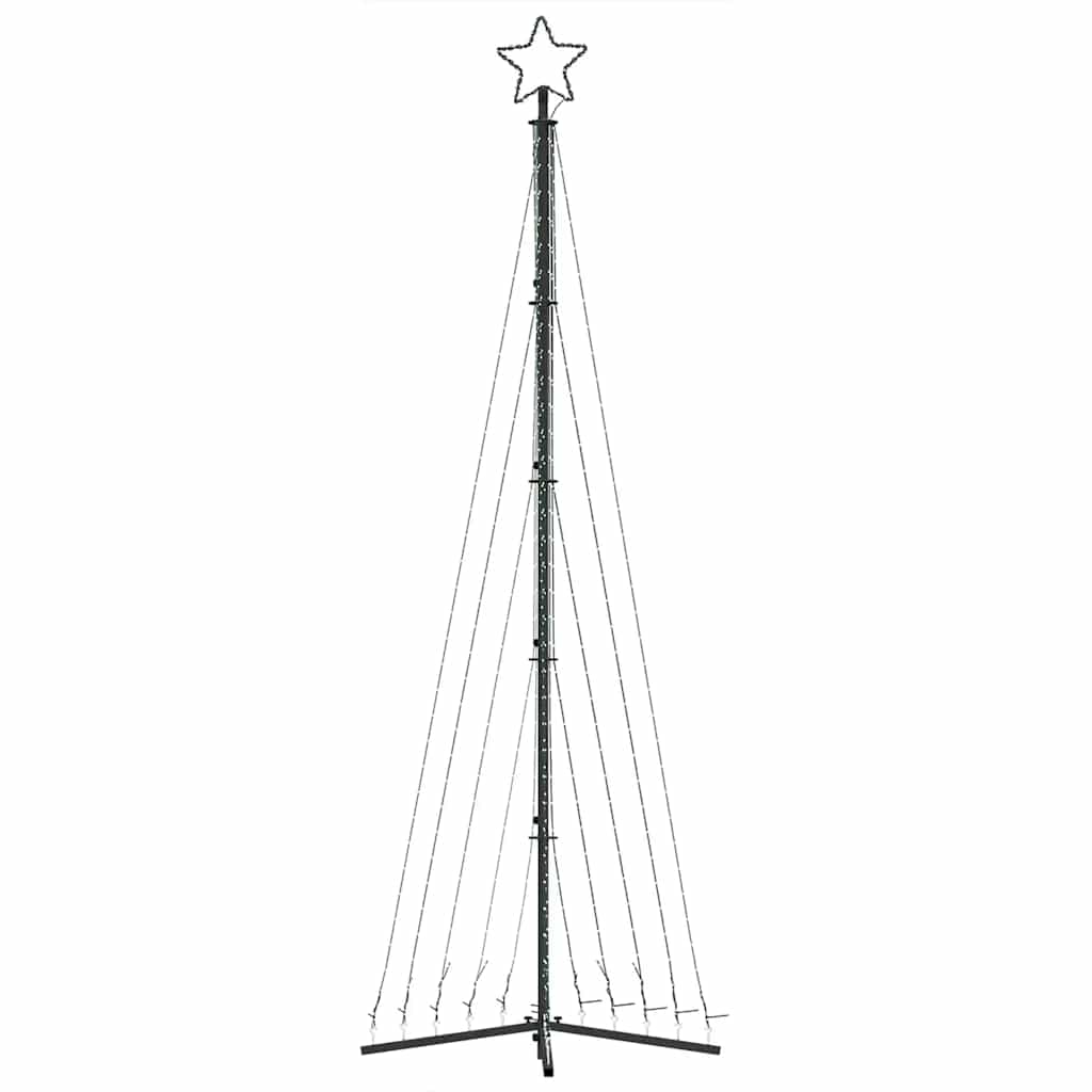 vidaXL Choinka LED 495 LEDs Ciepła biel 300,5 cm