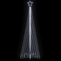 vidaXL Choinka LED 495 LED Zimna biel 300,5 cm