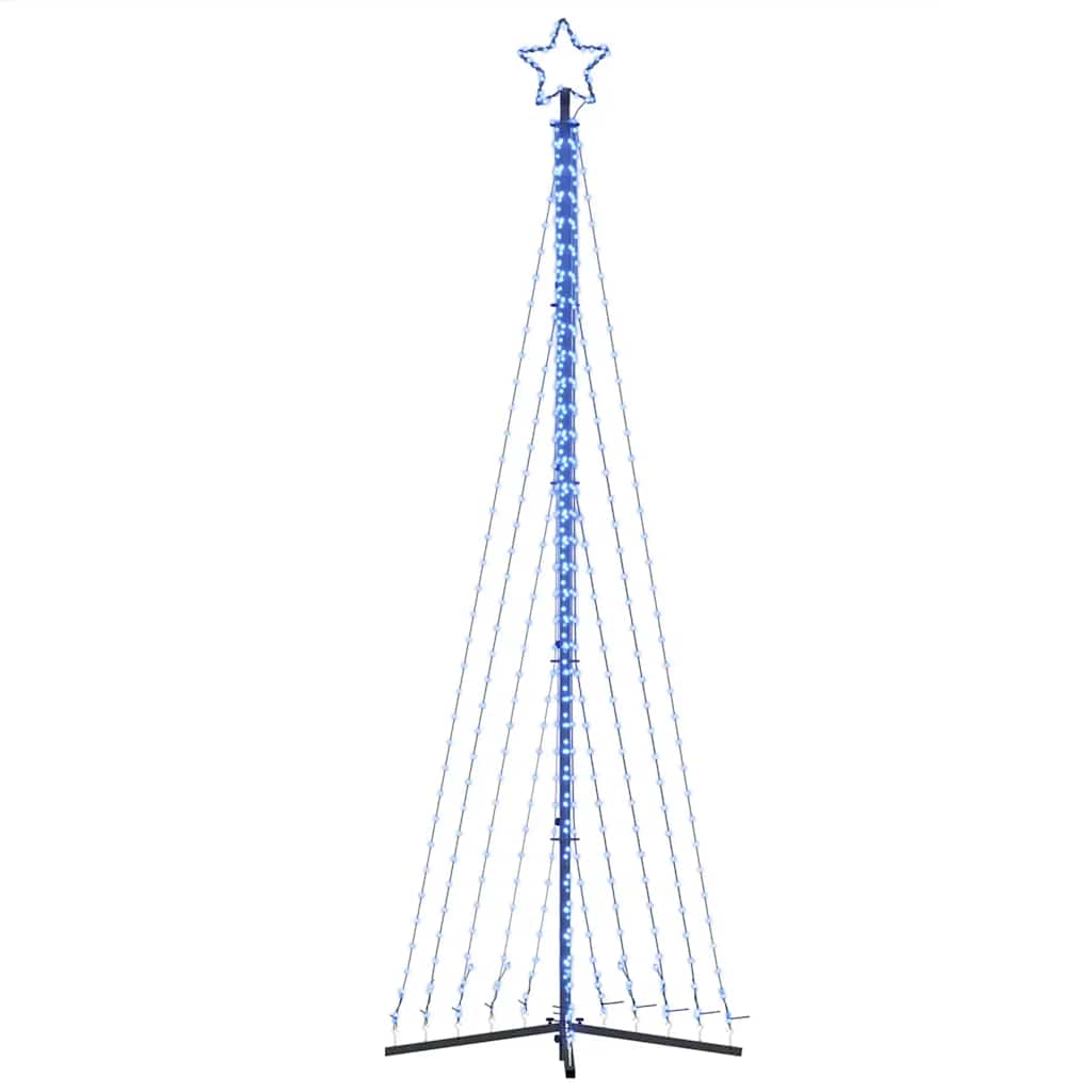 vidaXL Choinka LED 495 LED Niebieski 300,5 cm