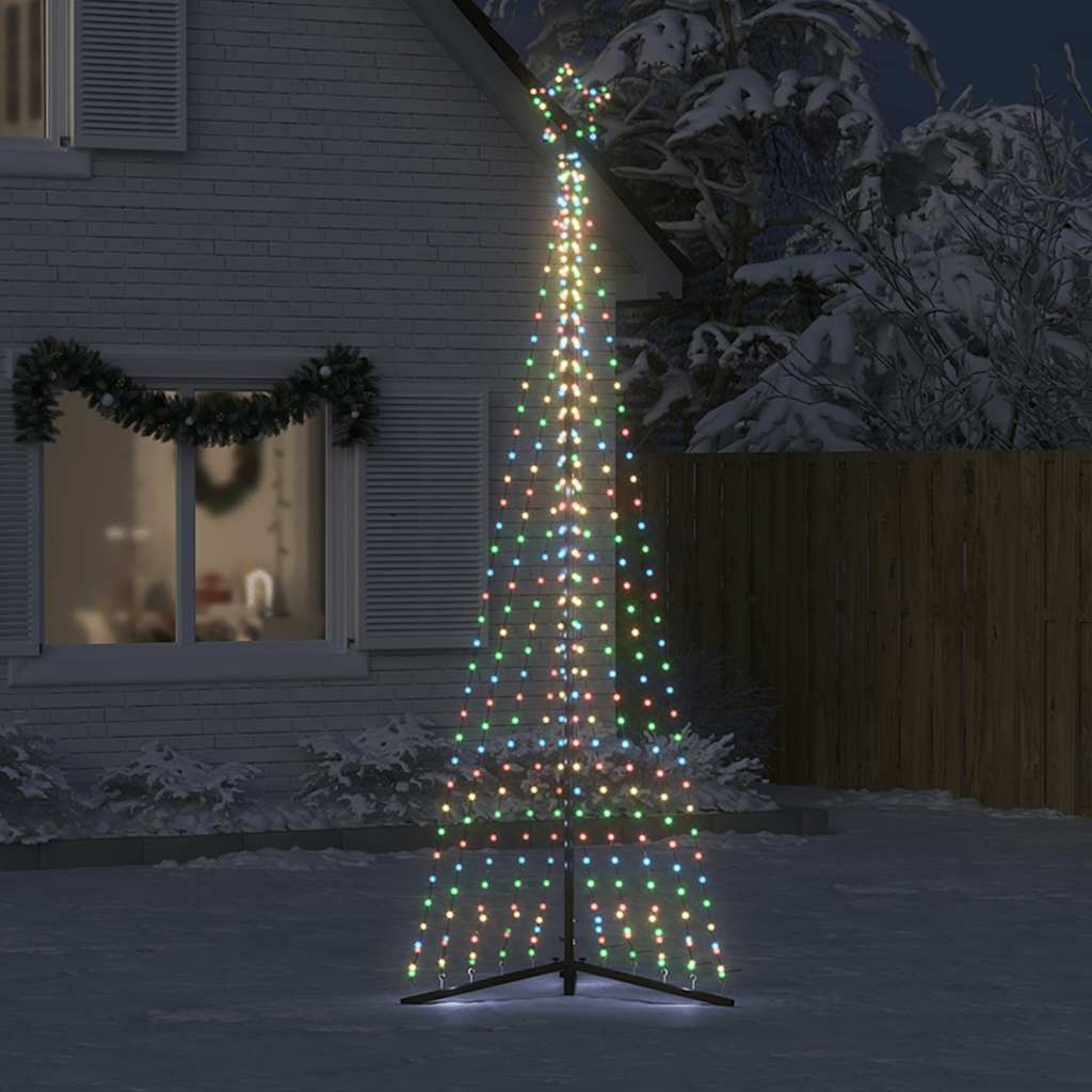 vidaXL Choinka LED 495 LED Kolorowa 300,5 cm