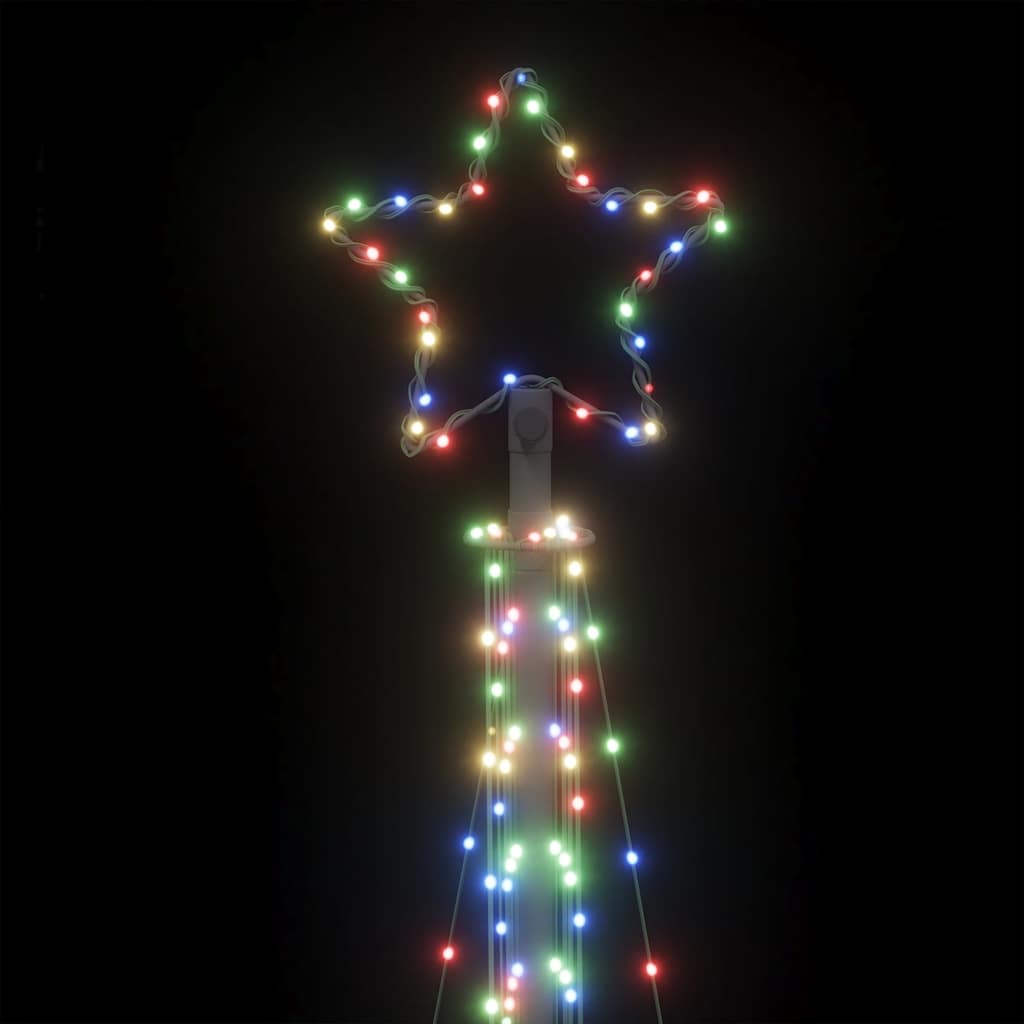 vidaXL Choinka LED 495 LED Kolorowa 300,5 cm
