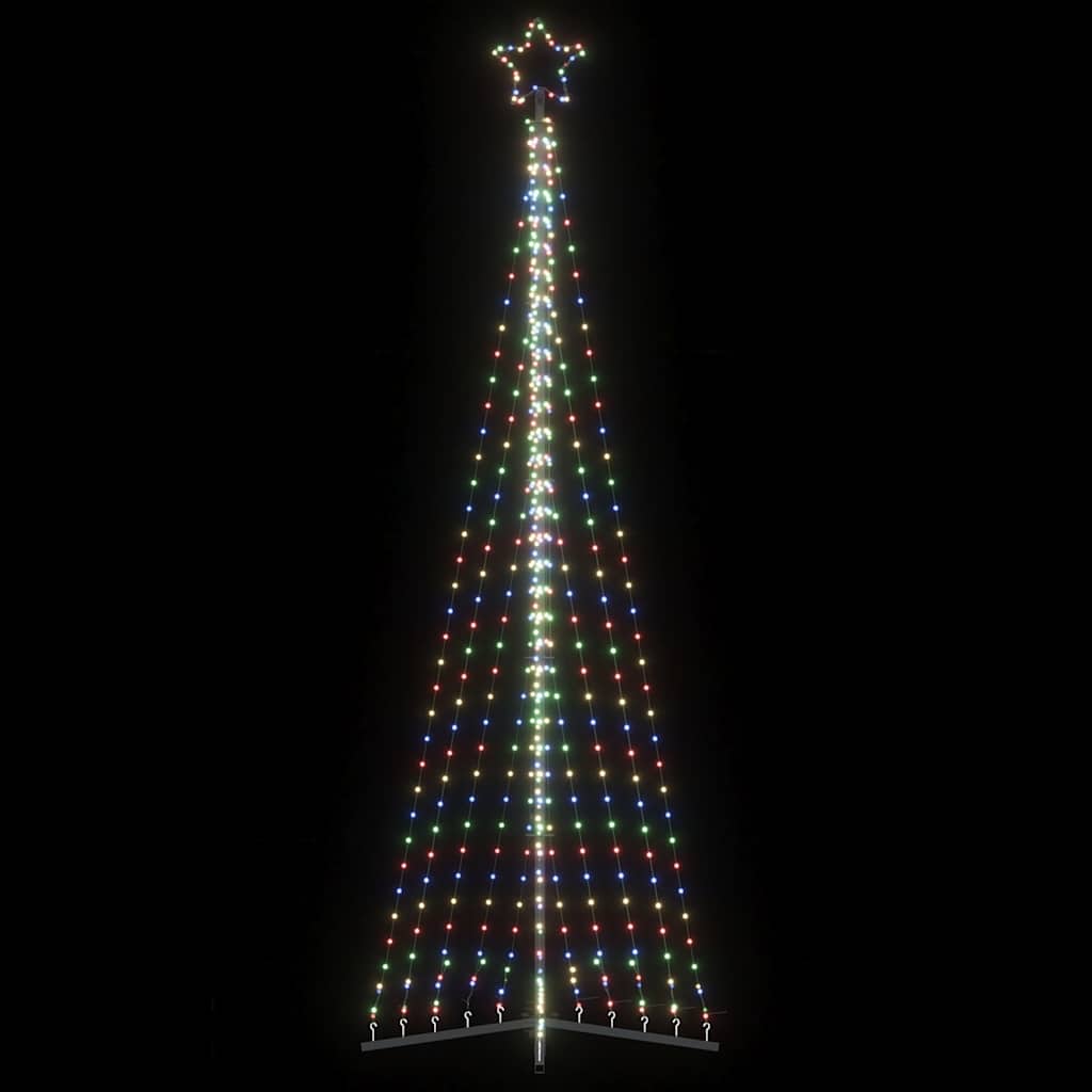 vidaXL Choinka LED 495 LED Kolorowa 300,5 cm