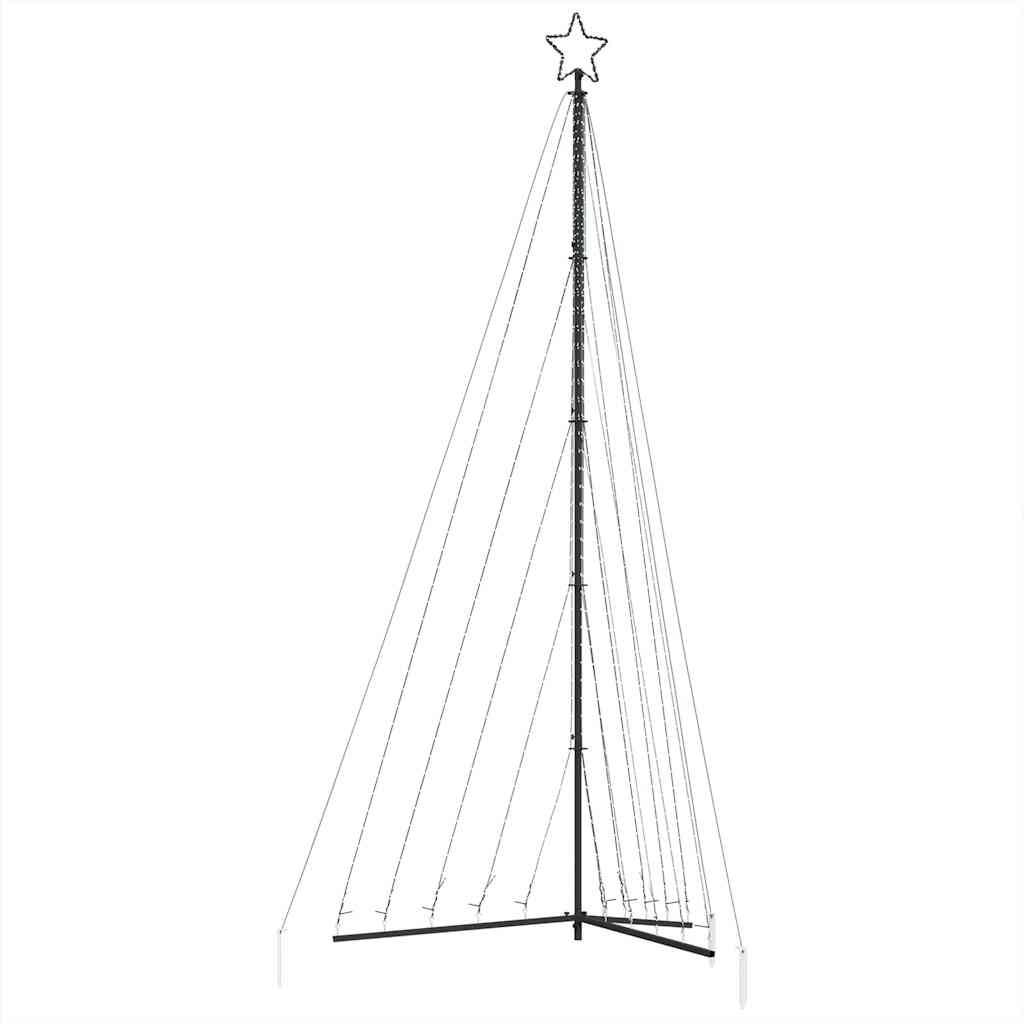 vidaXL Choinka LED 570 LEDs Ciepła biel 399 cm
