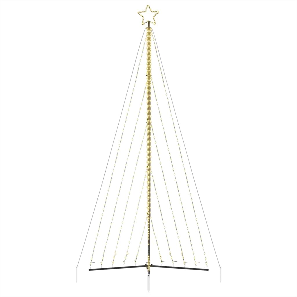 vidaXL Choinka LED 570 LEDs Ciepła biel 399 cm