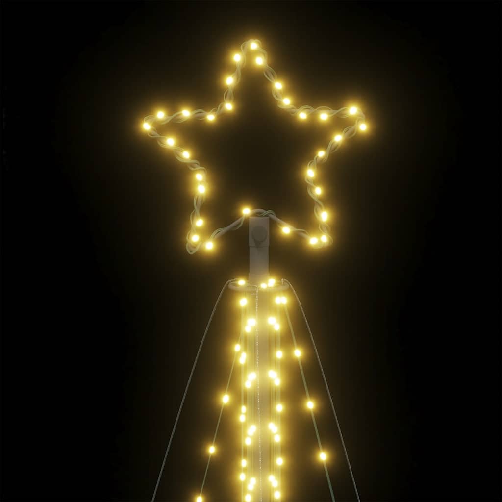 vidaXL Choinka LED 570 LEDs Ciepła biel 399 cm