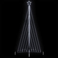 vidaXL Choinka LED 570 LED Zimna biel 399 cm