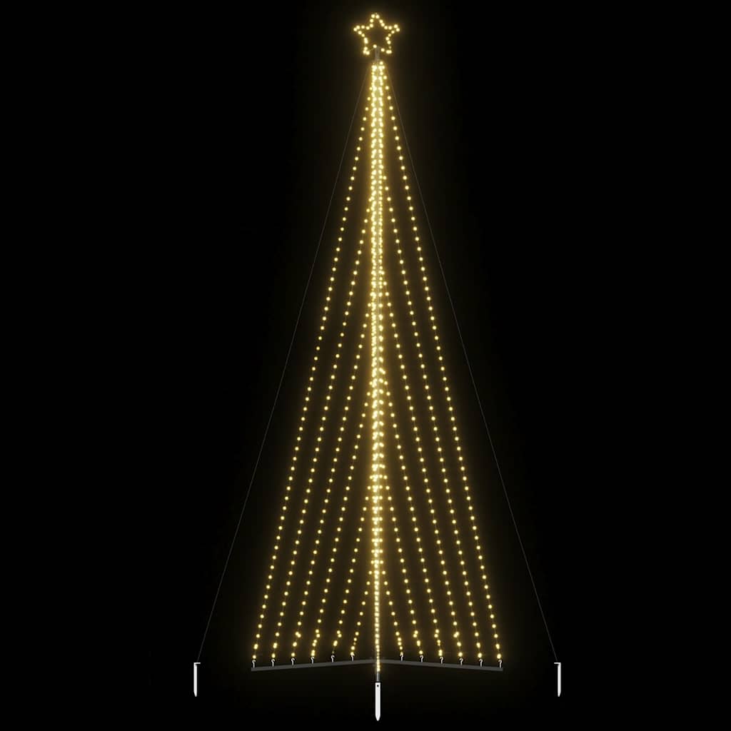 vidaXL Choinka LED 789 LEDs Ciepła biel 476 cm