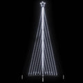 vidaXL Choinka LED 789 LED Zimna biel 476 cm