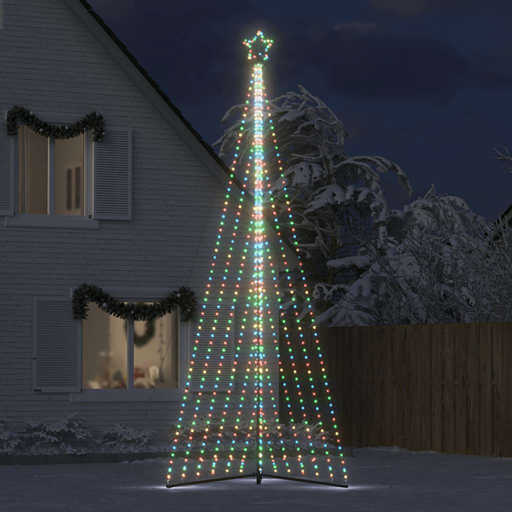 vidaXL Choinka LED 789 LED Kolorowa 476 cm