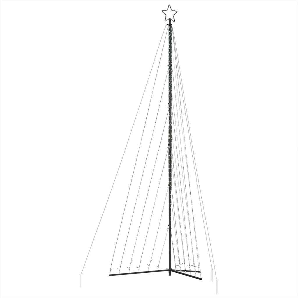 vidaXL Choinka LED 789 LED Kolorowa 476 cm