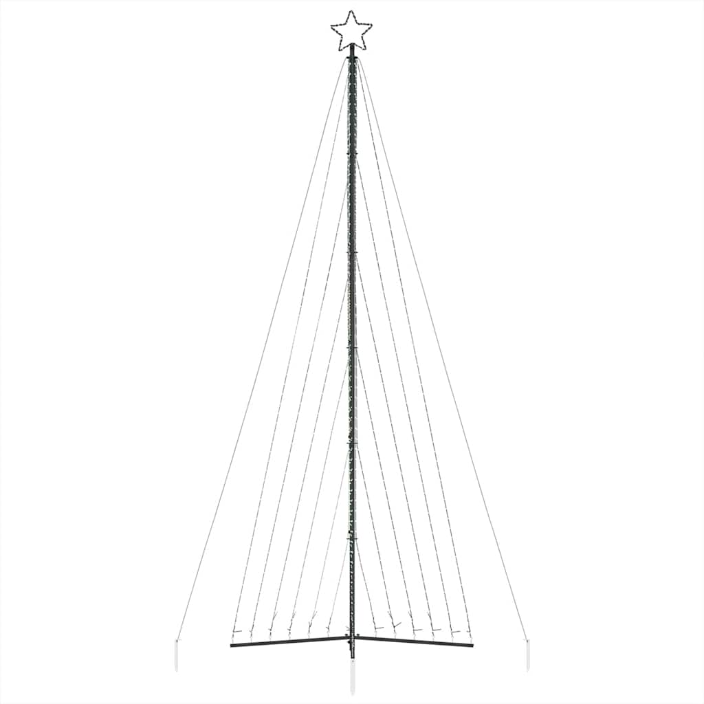vidaXL Choinka LED 789 LED Kolorowa 476 cm