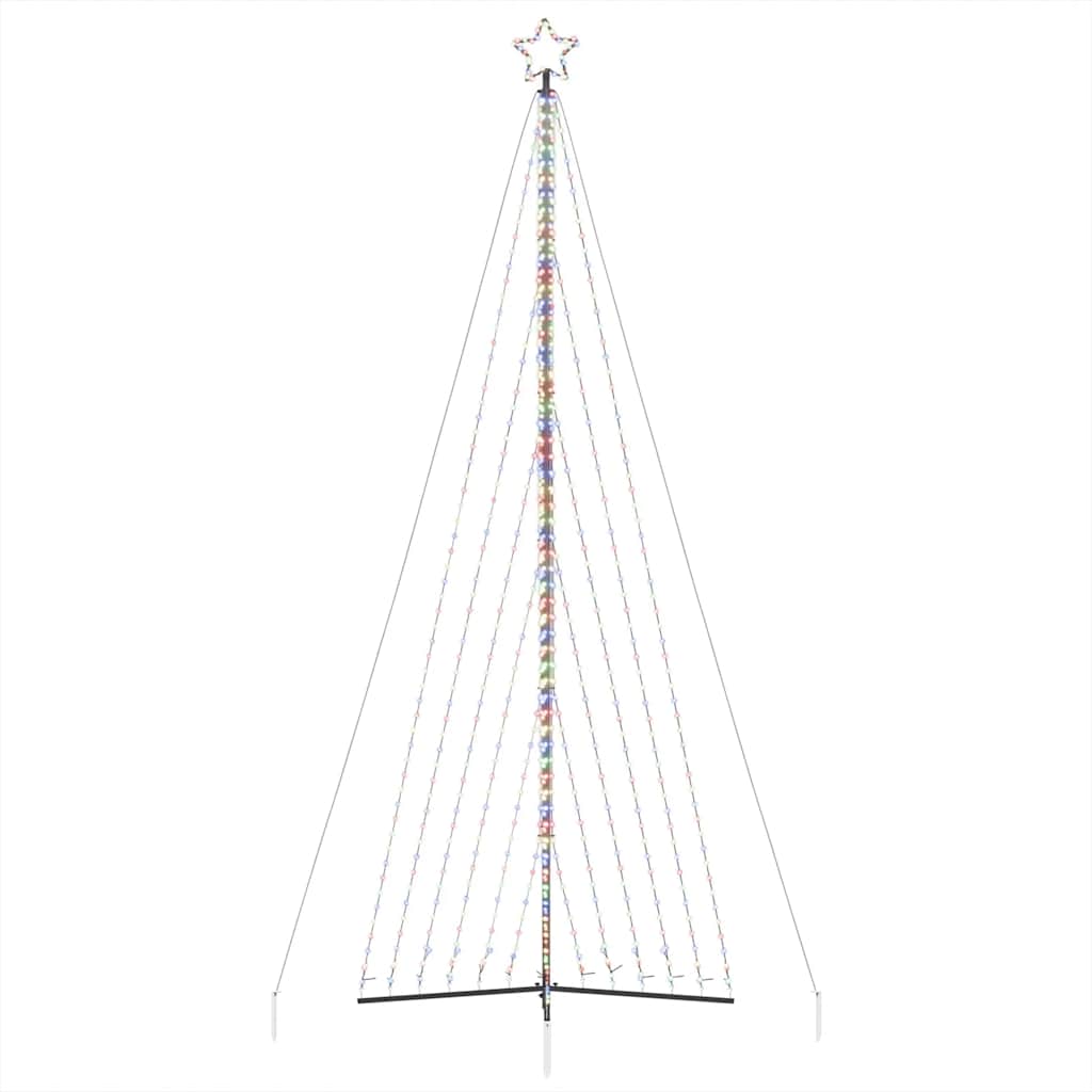 vidaXL Choinka LED 789 LED Kolorowa 476 cm