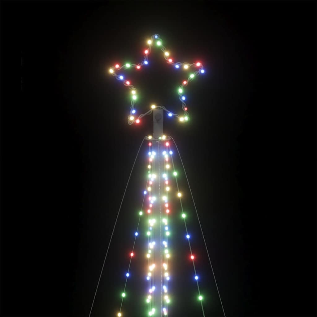 vidaXL Choinka LED 789 LED Kolorowa 476 cm