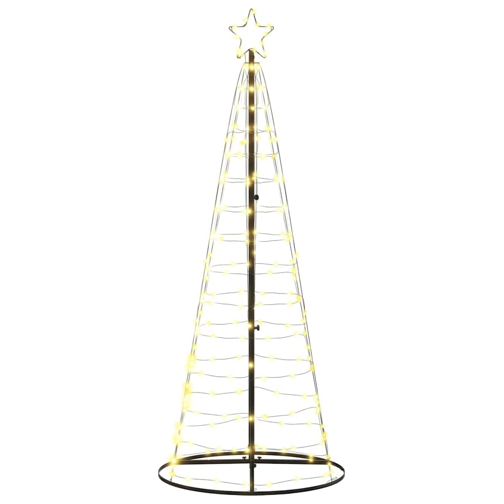 vidaXL Choinka LED 200 LED Ciepła biel 180 cm