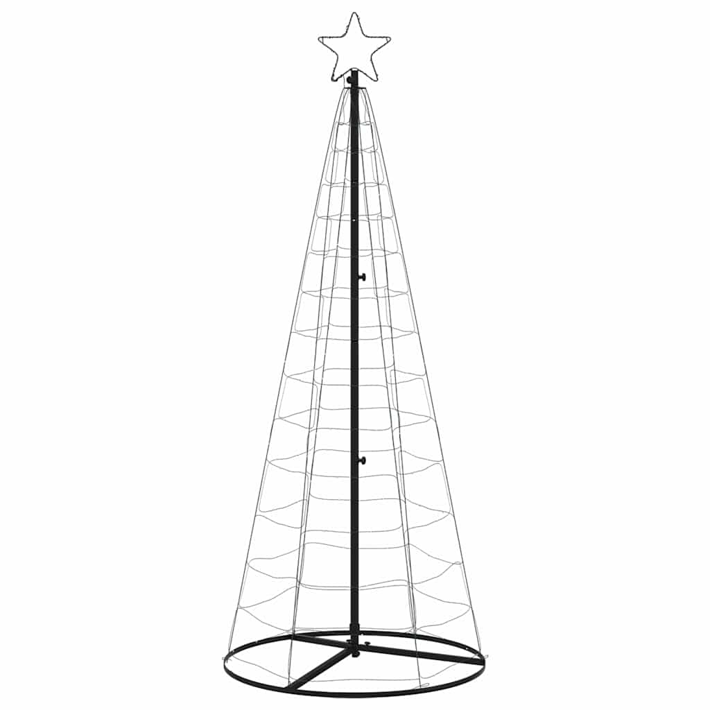 vidaXL Choinka LED 200 LED Niebieski 180 cm