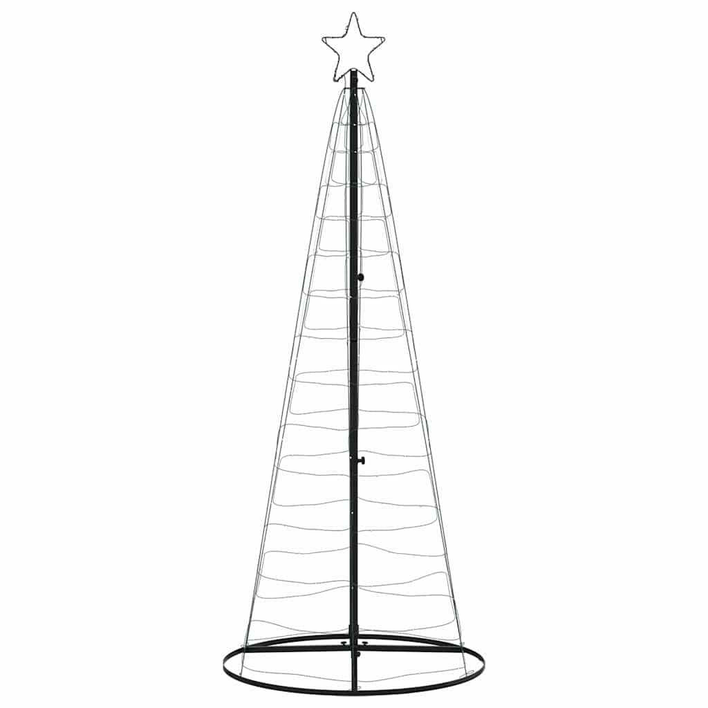 vidaXL Choinka LED 200 LED Niebieski 180 cm