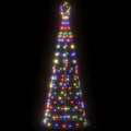 vidaXL Choinka LED 200 LED Kolorowa 180 cm