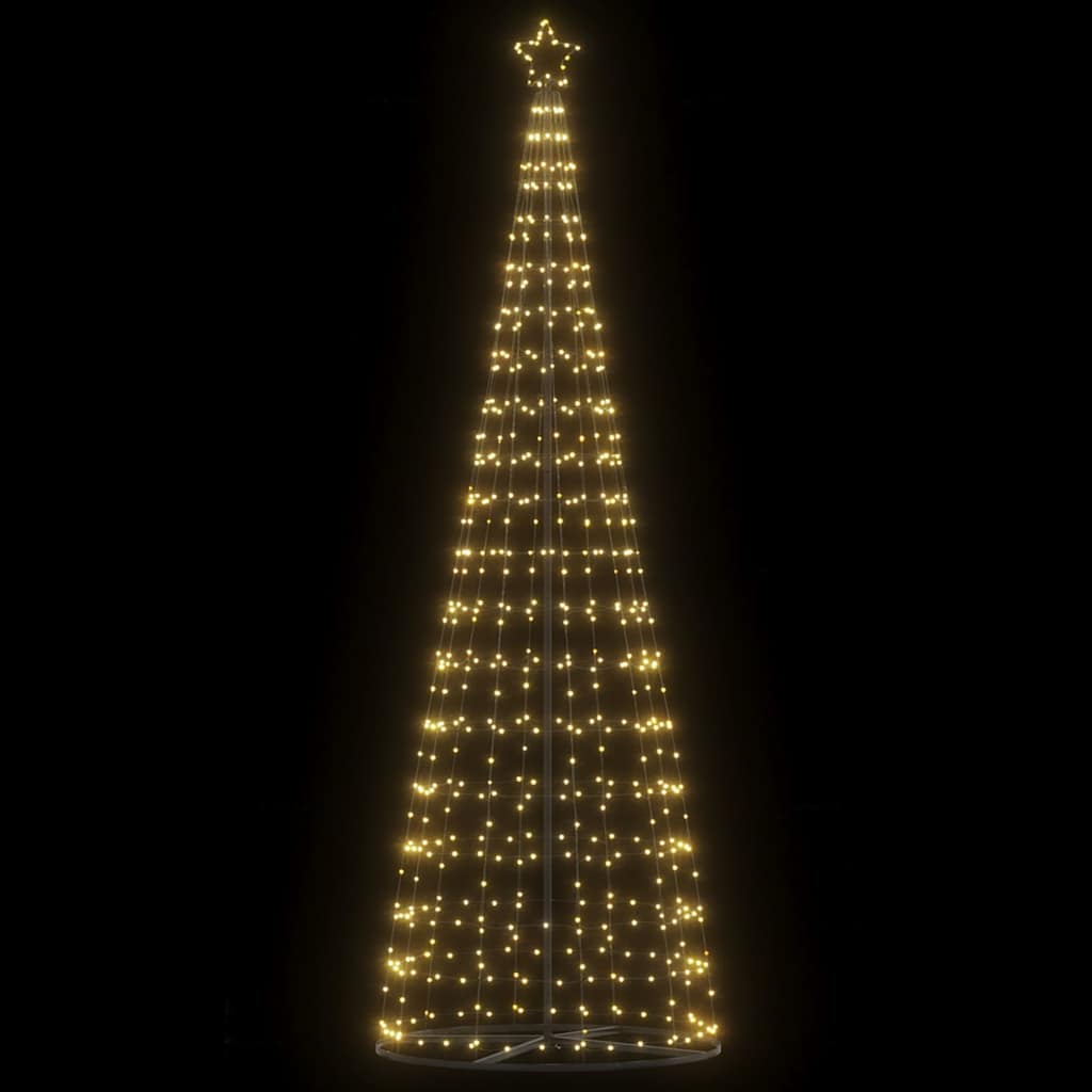 vidaXL Choinka LED 550 LEDs Ciepła biel 300 cm